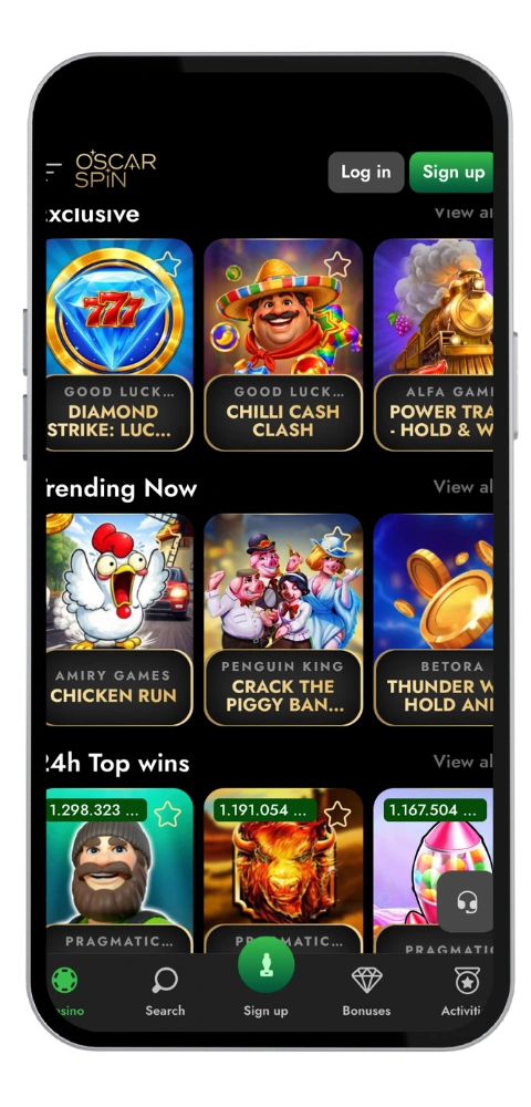 Oscar Spin site