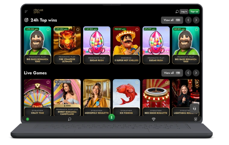 Oscar Spin officiel site